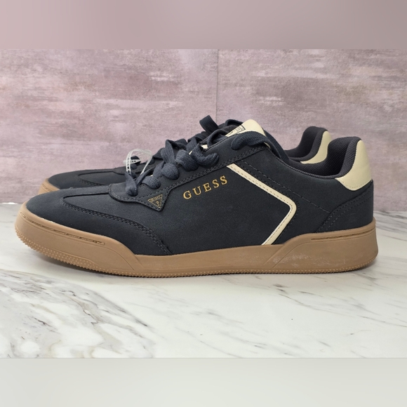 Guess Frollo Men's Sneaker Dark Gray Size 10.5 - Picture 1 of 7